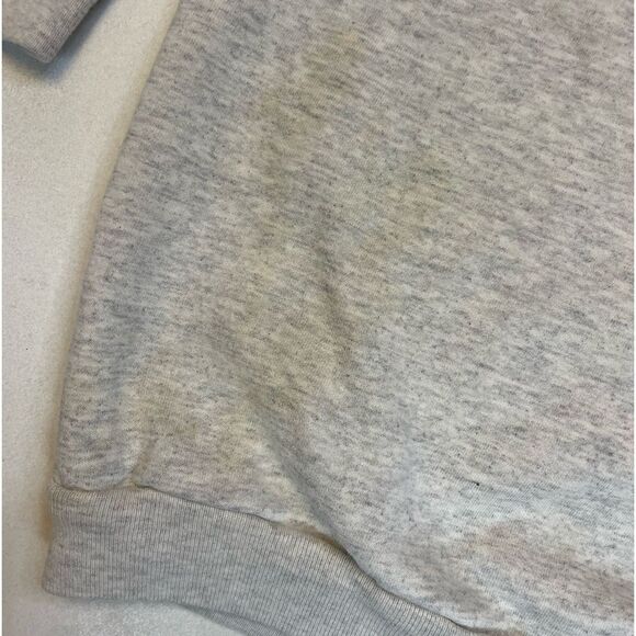 VINTAGE Detroit Graphic Sweatshirt Men Small Gray 90s - Picture 4 of 10